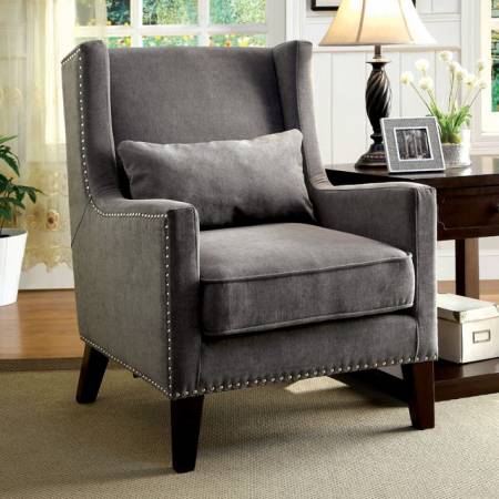 TOMAR ACCENT CHAIR GRAY
